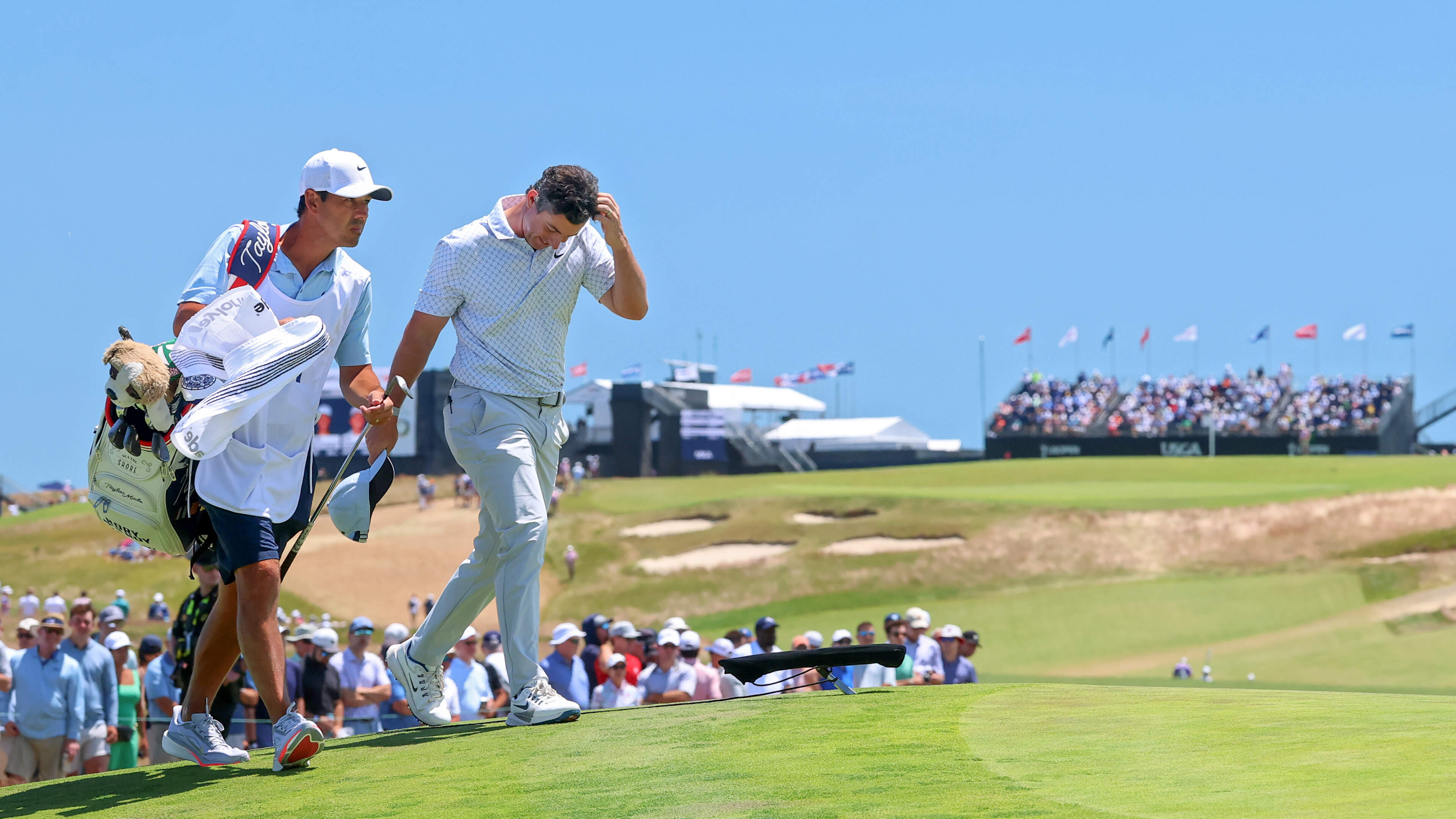 Out-of-sorts Rory McIlroy limps home with disappointing final round at Shinnecock Hills